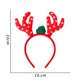 thumbnail image 1 of Decoraciones navideñas para el hogar, alce, Papá Noel, muñeco de nieve, árbol de Navidad, diadema, accesorios para el cabello, decoración de Año Nuevo, 1 of 4
