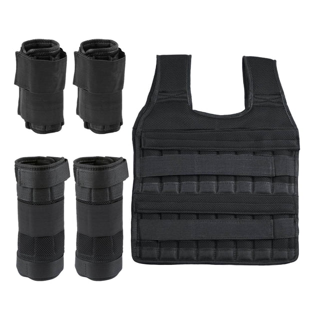 Xingzhi Weight Vest Weighted Bracelet Ankle Weights Jacket Loading Vest for Training 35kg Capacity