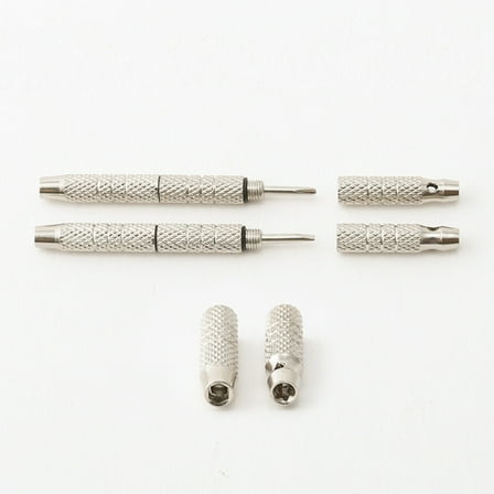 WHAMVOX Ratcheting Ratchet Screwdriver Multi Tool Set Silver