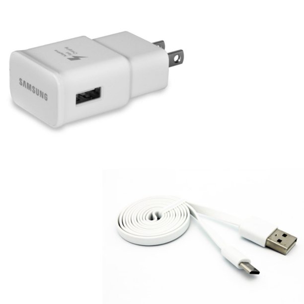 Microusb 6ft Usb Cable W Adaptive Fast Home Charger V6v For Samsung Convoy 4 Wiko Ride