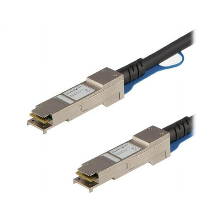UPC: 0065030875332 | StarTech.com QSFP40GPC5M MSA Compliant QSFP+ Direct-Attach Twinax Cable – 5 m (16.4 ft) – 40 GbE