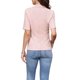 thumbnail image 3 of Blazer INSPIRE CHIC para mujeres, chaqueta de traje casual de trabajo con mangas cortas, solapa y frente abierto, con bolsillos, color rosa claro, 3 of 6