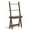 Walnut, variant on Costway Ladder Shelf Desk Bookcase w/Countertop, Drawer & 2 Shelves Bookshelf Natural