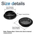 thumbnail image 2 of 50Pcs 35mm Stainless Steel Round Mesh Hole Vent for Wardrobe Drawer, 2 of 5