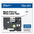 thumbnail image 3 of Tze Standard Adhesive Laminated Labeling Tape, 0.7" X 26.2 Ft, Black On White | Bundle of 2 Each, 3 of 7