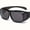 Black 1pcs, variant on 1pc/2pcs of Night Vision Wrap-Around Sunglasses for Driving, Suitable for Outdoor Sports Like Cycling, Fishing, And Hiking. Unisex Fashion Eyewear for Day And Night Use