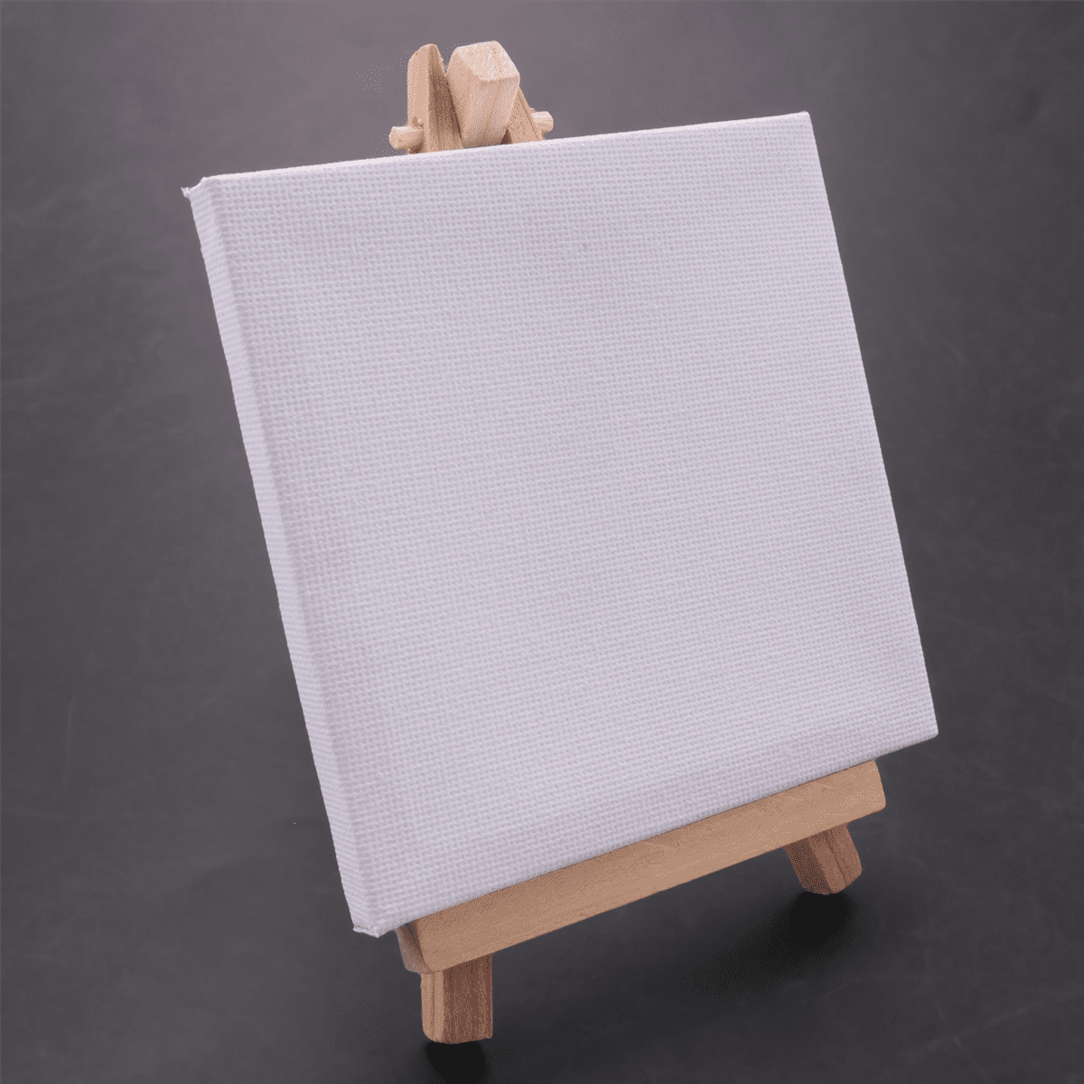 40 Set Artists Mini Canvas Set Painting Craft DIY Drawing Small Table Easel Gift