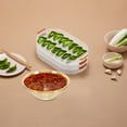 thumbnail image 4 of unbranded Metálico Resistente De Acero Inoxidable Dorado Para Servir Salsas Y Condimentos, 4 of 7