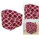 thumbnail image 4 of Funda de Poliéster Elástico Y spandex para Sofá Sunnimix rojo, 4 of 6