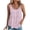 Pink, variant on Staron Women's Spring Summer Eyelet Embroidery Tank Top Casual Loose Round Neck Sleeveless Blouse with Print Fashion Trendy Vacation Beach, Light Blue M