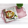 thumbnail image 2 of Reston Lloyd Multi-Purpose 18" Rectangle Melamine Plastic Handled Tray, 2 of 2