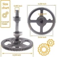 thumbnail image 2 of 84005207 793880 Camshaft Kit Compatible with Briggs & Stratton 84005207 793880 793583 790400 792681 791942 795102 697110 Gasket 690564 Valve Connector, 2 of 5