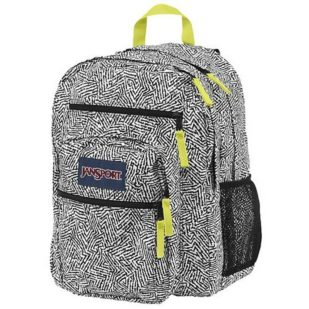 JanSport JanSport Big Student Printed Backpacks(White One Size