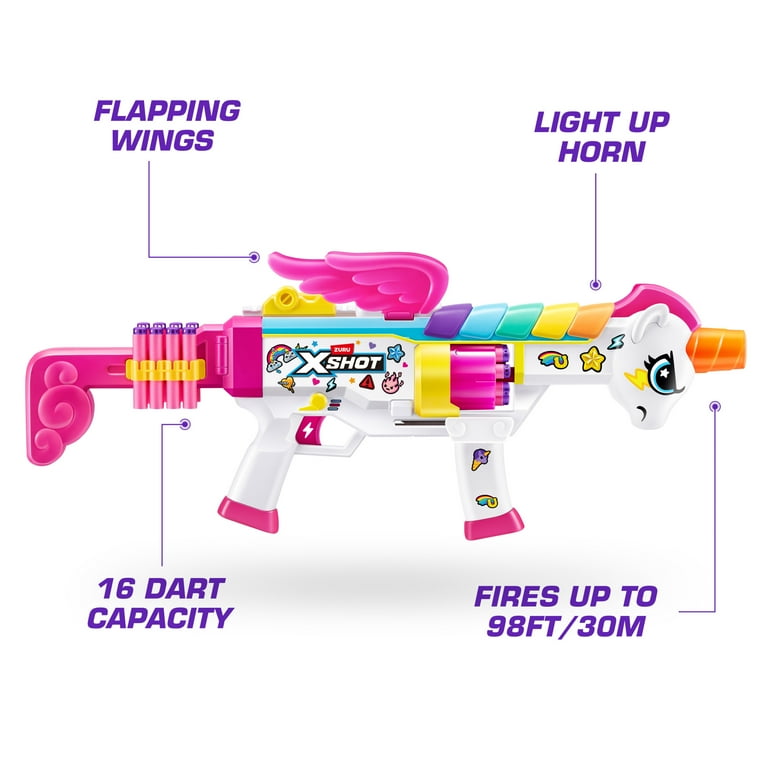 XSHOT Blastercorn Big Rizz Blaster, 24 Darts, Outdoor Foam Dart