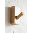 thumbnail image 1 of Ganchos de pared de madera HomeDo, perchero, ganchos de madera montados en la pared, ganchos decorativos, colgador de sombrero de organizador único JAMW Sencillez, 1 of 5