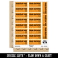 thumbnail image 2 of Grand Slam Work Baseball Teacher Student School Sticker Set - Orange - Gloss Finish - 2.00" Large, 2 of 7