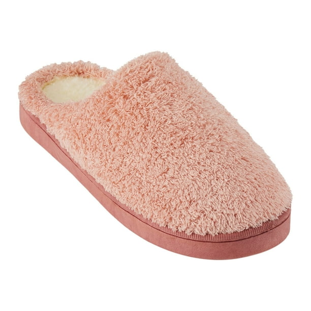 Fluffy slip store on shoes