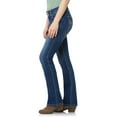 thumbnail image 3 of WallFlower Women's Luscious Curvy Bootcut Mid-Rise Insta Stretch Juniors Jeans (Standard and Plus), 3 of 5
