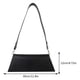 thumbnail image 5 of Bolsos de mano Hobo para mujer, bolsos de moda ligeros, bolso de mano sólido (negro), 5 of 8