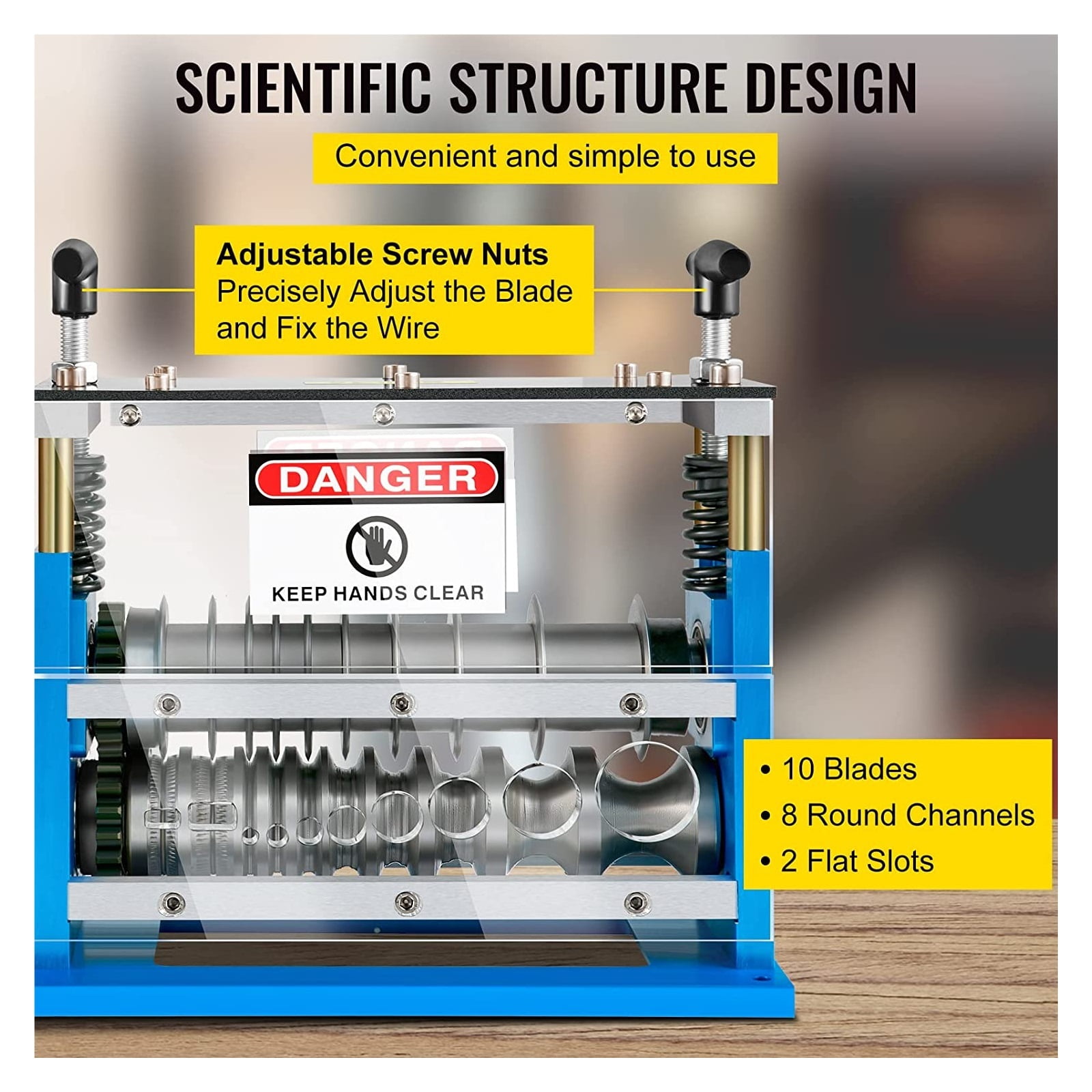 1.5-38 Mm Electric Wire Stripping Machine Wire Stripper Peeler For Copper Scrap Diameter 370W