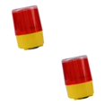 thumbnail image 2 of ZheElen Polyvalent Solaire LED Rond Avertissement Lumière Multi-Usages Alarme de Circulation Flash Type D 2Set, 2 of 6