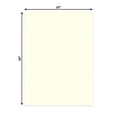 thumbnail image 2 of Cream Linen 22x30 Uncut Art Mat Board - No Opening - 50 Mats, 2 of 7