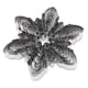 thumbnail image 4 of 10 moldes de acero inoxidable para galletas y pasteles festivos en 3D con forma de copo de nieve, 4 of 8