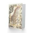 thumbnail image 2 of Map Antique 1847 Munch Norway Sweden Decorative Greetings Card Plus Envelope Blank inside, 2 of 3