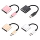 thumbnail image 2 of Adaptador USB tipo C Cargador Cable de audio 2 en 1 Tipo-C a 3,5 mm Jack Auriculares Convertidor auxiliar Reemplazo para Xiaomi sidaley PJ6823-02B, 2 of 2