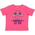 thumbnail image 3 of Inktastic America Est 1776 4th of July Boys or Girls Toddler T-Shirt, 3 of 5