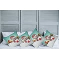 thumbnail image 2 of Ambesonne Christmas Throw Pillow Cover 4 Pack, Snowman and Boxes, 20", Multicolor, 2 of 7