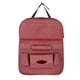 thumbnail image 2 of Organizador para asiento trasero de coche con soporte para tableta, bolsa resistente para guardar juguetes, color rojo Vino rojo, 2 of 9