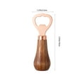 thumbnail image 3 of Snmubt Beer Bottle Opener Suitable for Refrigerator Room Kitchen Restaurant and Party Labor-Saving Convenient Storage with Magnet Men Husband (Rose Gold, Stainless Steel), 3 of 7