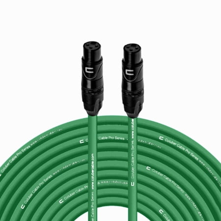 Coluber Cable Balanced XLR Cable Female to XLR Female Pro Microphone Cable