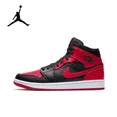 thumbnail image 3 of Zapatillas Nike originales para hombre, recién llegadas, zapatillas deportivas AIR JORDAN 1 MID, zapatillas deportivas de moda transpirables, 3 of 5