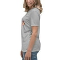 thumbnail image 2 of Bella + Canvas Women's Relaxed T-Shirt Short Sleeve Graphic Crew Neck (Athletic Heather, 2XL), 2 of 5