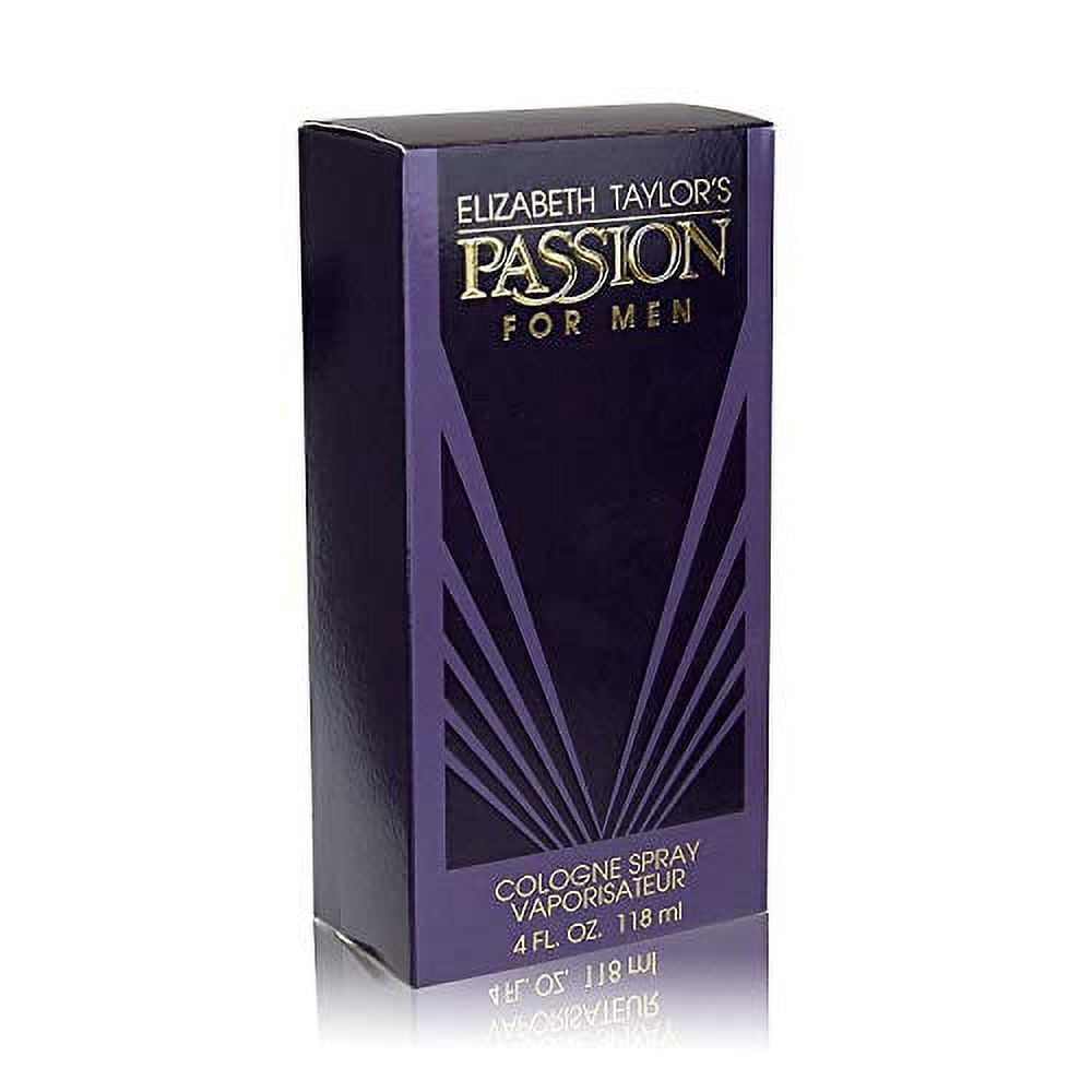 PASSION by Elizabeth Taylor Cologne Spray 4 oz for Men - 100% Authentic