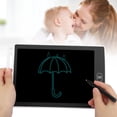 thumbnail image 4 of Tablero de escritura LCD de 8,5 pulgadas para niños, tablero de dibujo de grafiti inteligente, escritura a mano monocromática, blanco, 4 of 8