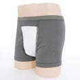 thumbnail image 3 of Incontinences Underwear for Men Washable Urinary Briefs with Front Absorbent Area Reusable Urinary Incontinences Underwear, 3 of 8