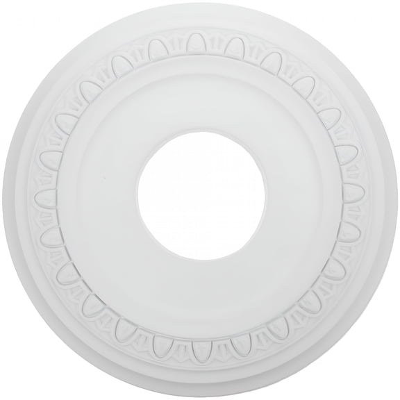 HIBIBUD Ceiling Medallion 12 Inch Embossed Chandelier Canopy Chandelier Mounting Plate Light Fixture Part Accessory