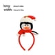 thumbnail image 5 of Advancent Diadema de Navidad para el pelo, muñeca 3D con diadema de mano, tocado de dibujos animados, aro Universal, accesorios de fotografía, disfraz de Kits de decoración para fiestas Pingüino Advancent HA069521-02, 5 of 6