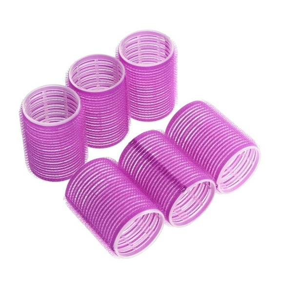 Large Rollers for Hair Volume,6 Pcs Hair Rollers for Women, Rollers Hair Curlers for Long Medium Short Hair, Large Self Grip Hair Rollers