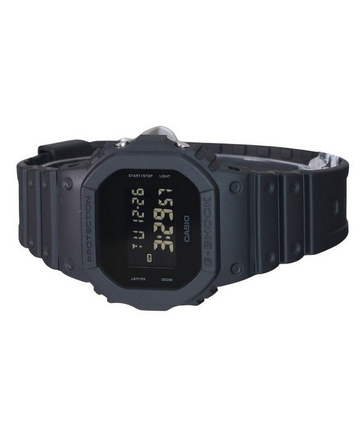 Casio G-Shock Digital Resin Strap Quartz DW-5600UBB-1 200M Men's