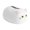 White, variant on Cat Tissue Box Holder, Kawaii Napkin Dispenser for Bathroom Kitchen Car, Multifunctional Desk Storage with Toothpick Holder, White (8x6x5 in)