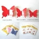 thumbnail image 4 of Decoración de habitaciones, pegatinas de pared con decoración artística, pegatinas de mariposas 3D que despiertan alegría e imaginación, fácil aplicación en superficies lisas, regalo para ocasiones, 4 of 5