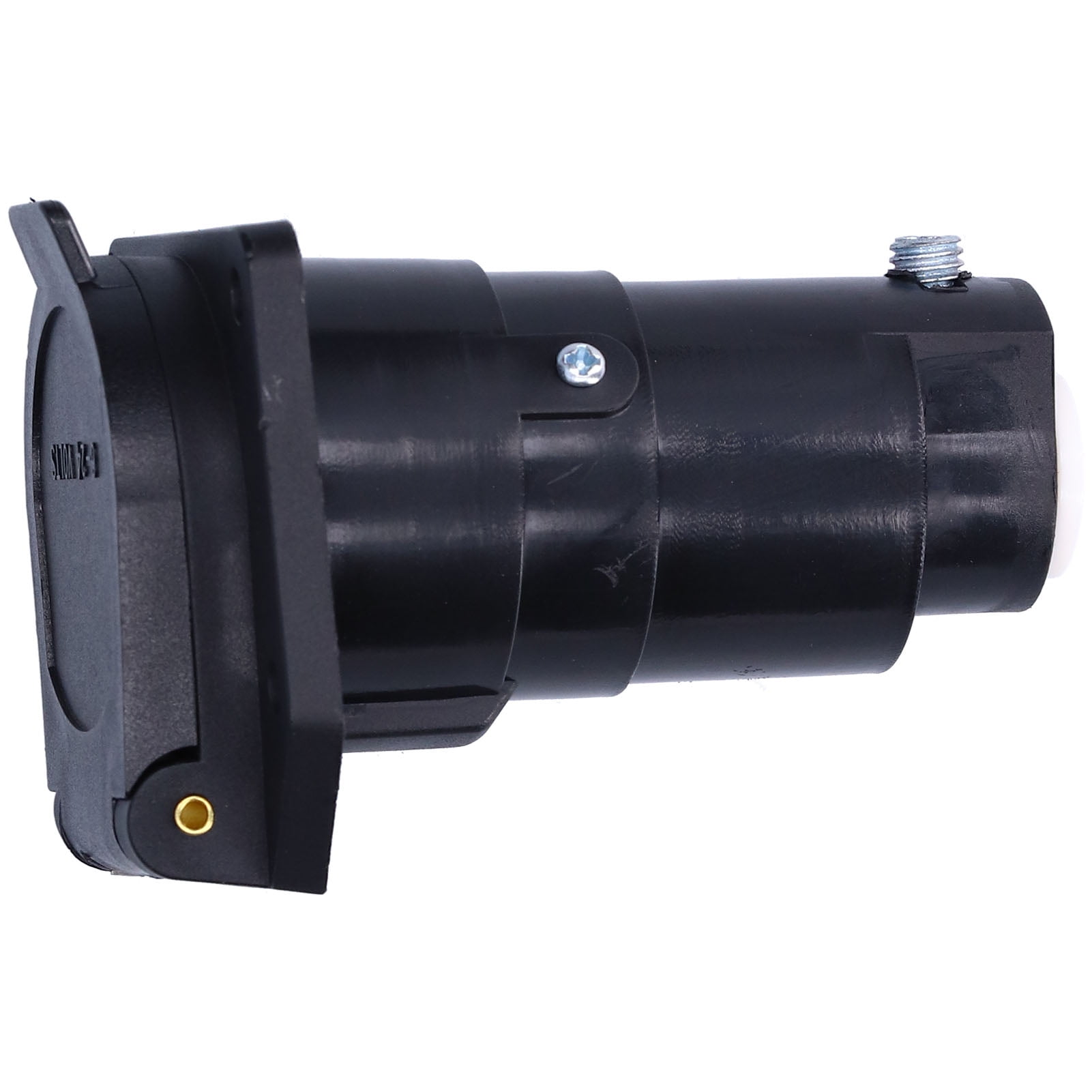 Ymiko 624V 7 Way Blade Connector Socket With SpringLoaded Dust Cover