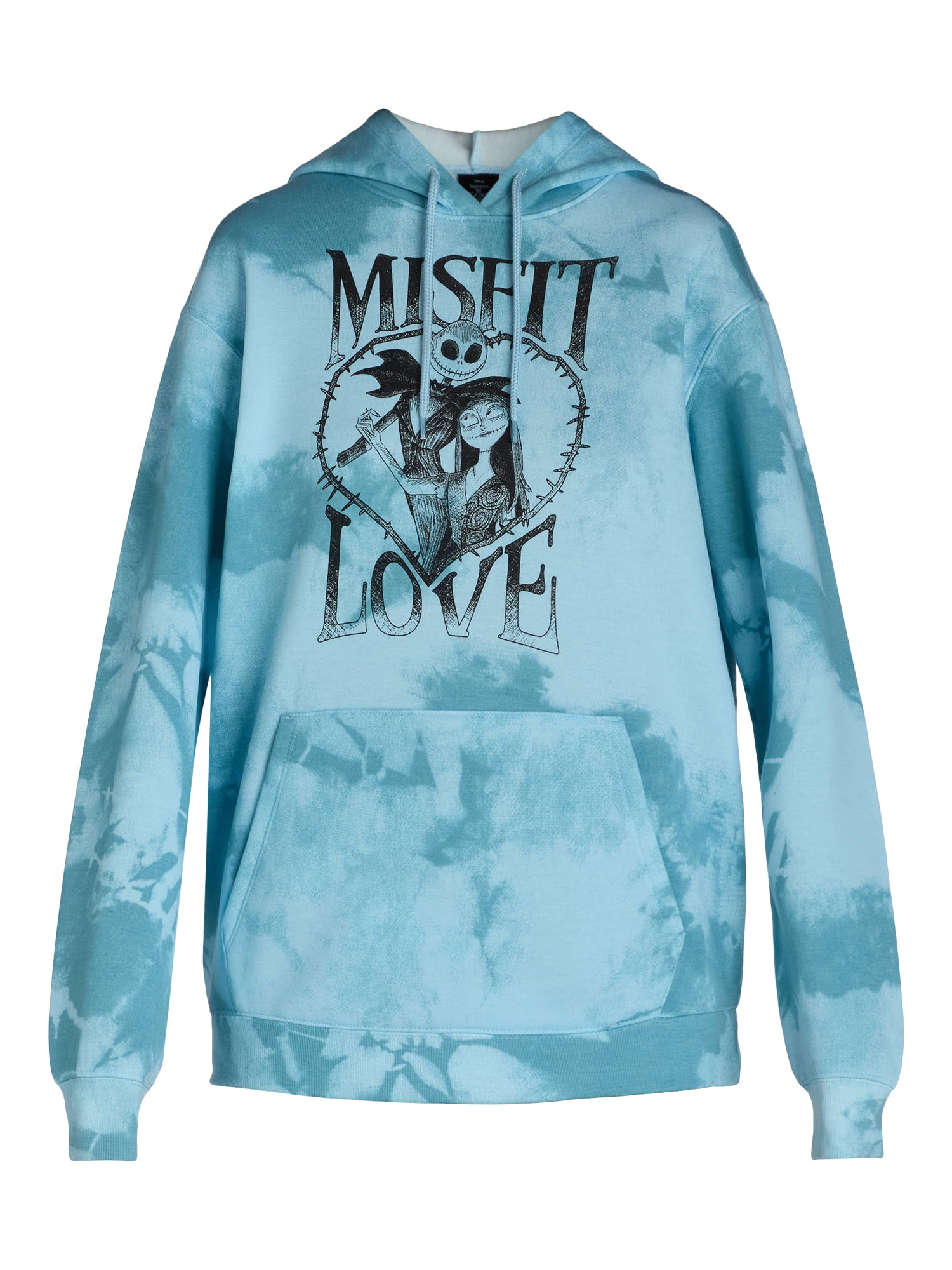 Nightmare Before Christmas Halloween Graphic Sweatshirt with Long Sleeves, Women's
