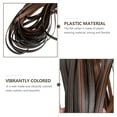 thumbnail image 3 of Toyvian Flat Rattan Material for Craftsmen in Coffee Color for Home Repair 1 Roll, 3 of 5