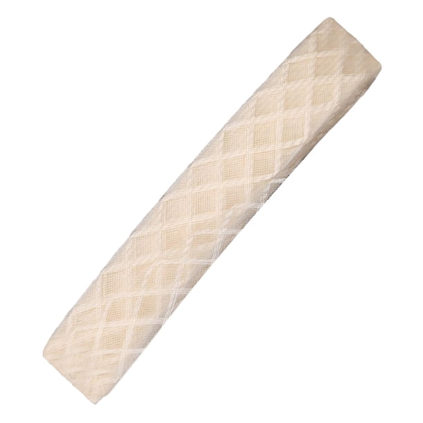 Trenza rígida de crin de caballo de 50 yardas para vestidos formales, faldas de baile y vestidos. Blanco marfil