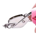 thumbnail image 4 of Office Staple Remover, 5 Inch Heavy Duty Staple Puller, Manual Staple Remover Tool, Precision Quick Staple Puller for Paper Upholstery Carpet Furniture Projects, Pink, 1 Pack, 4 of 5